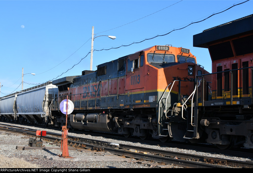 BNSF 1113 Roster shot